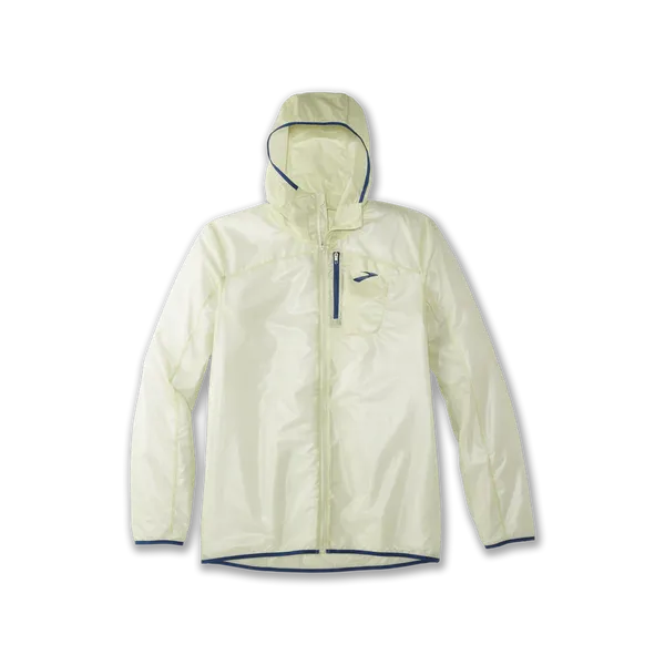BROOKS M'S ALL ALT JACKET HONEYDEW/INDIGO RUSH